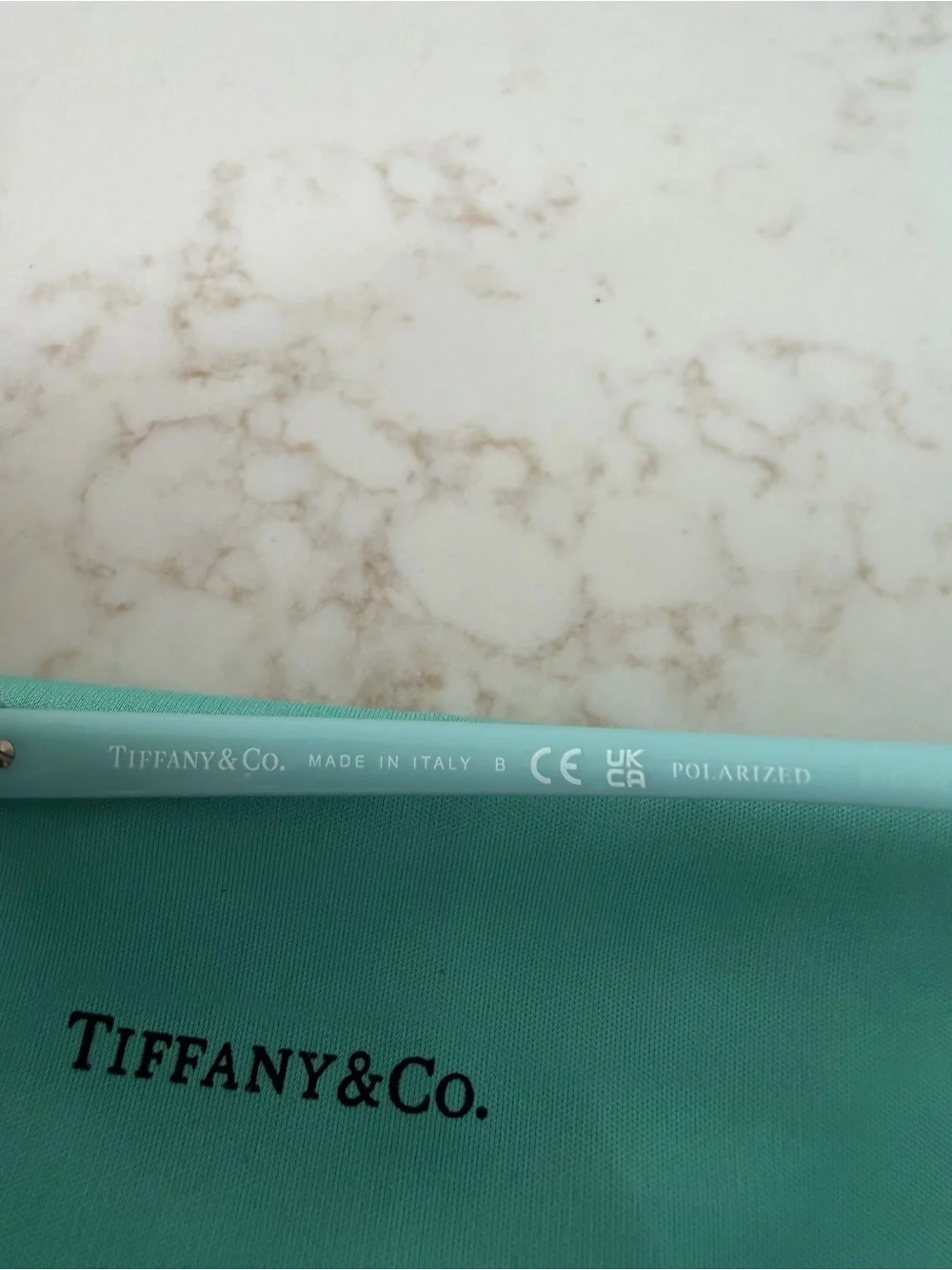 Tiffany & Co. TF4089B Polarized Sunglasses – Black / Tiffany Blue – Discontinued